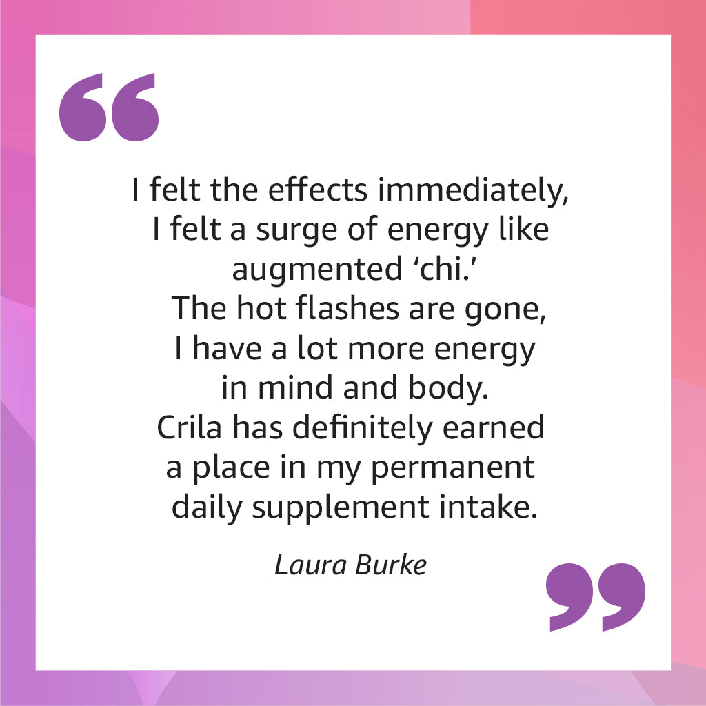 Menopause Supplement Review: Laurie Burke, CA